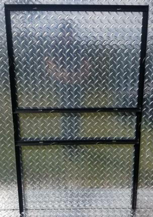 Angle iron sign frames - premium slide-in system with heavy-duty construction